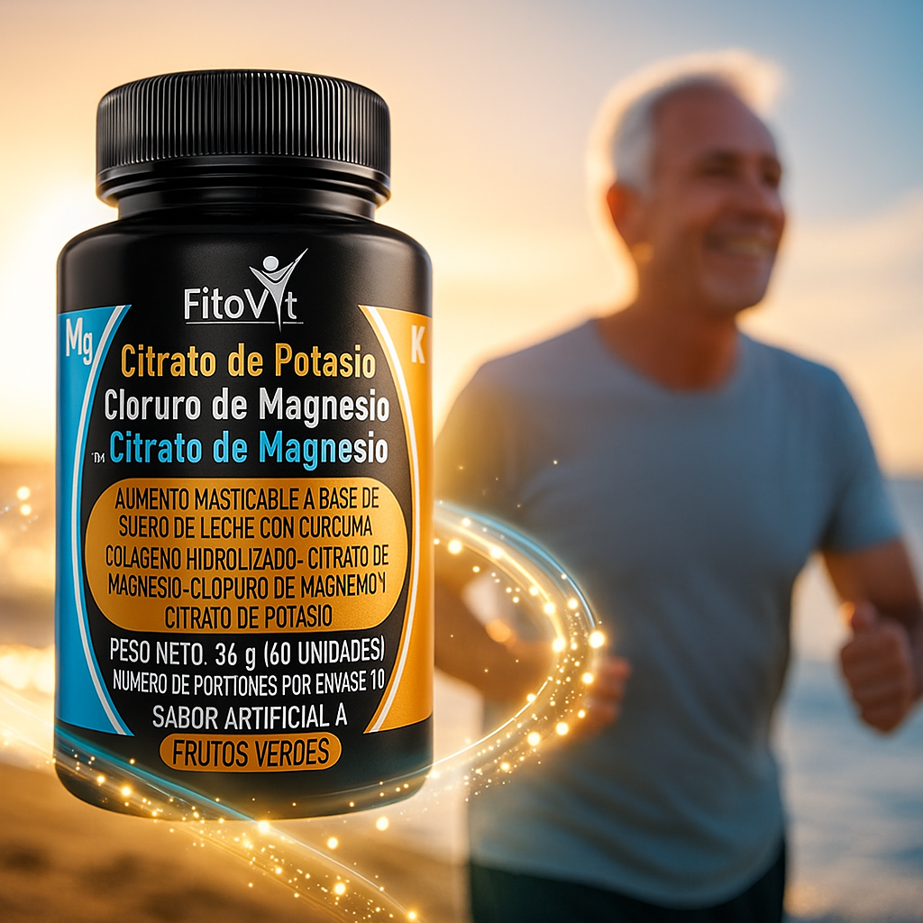 Citrato de Potasio, Cloruro de Magnesio y Citrato de Magnesio