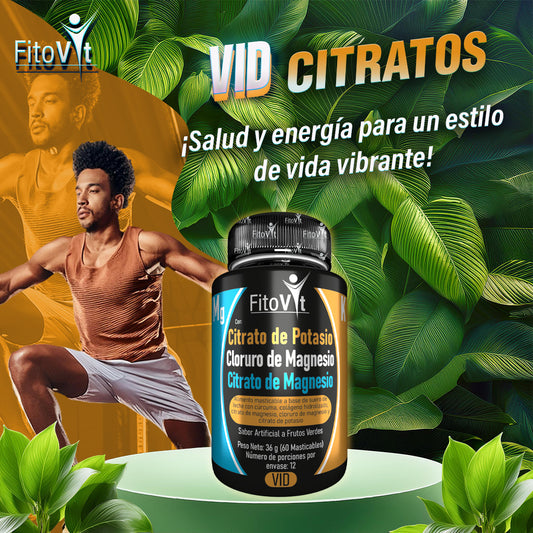 Citrato de Potasio, Cloruro de Magnesio y Citrato de Magnesio